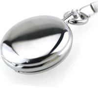 GeRRiT Reloj de Bolsillo con Cadena Doble Apertura Reloj de Pared con Solapa Vintage Reloj de Bolsillo Colgante mecánico Manual para Hombres y Mujeres