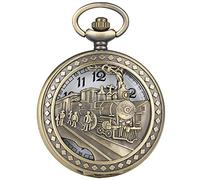 GeRRiT Reloj de Bolsillo Retro, CreativeMenSport único patrón Hueco Relojes de Bolsillo Mujeres Tema para mi Hijo Relojes Reloj