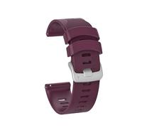 GerRit yzw6688 Correa colorida de 20 mm compatible con Forerunner 245 245m 645 Music 158 55 Correa deportiva de silicona for reloj inteligente compatible con pulsera Vivoactive 3 5(Purple)