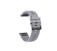 GerRit yzw6688 Correa de ajuste rápido de 22 mm y 26 mm compatible con Watch Instinct 2X Correa Forerunner 965 935 S60 S62 S70 Accesorios de pulseras de silicona(Style1 Gray,QuickFit 26)