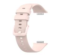 GerRit yzw6688 Correa de silicona compatible con reloj Fit 2 Fit2 pulsera reloj + funda protectora transparente de TPU(Official Pink)