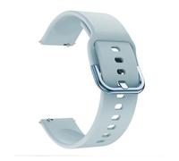 GerRit yzw6688 Correa de silicona de 20 mm compatible con Bip Lite Bip U/S Pop Smart Watch Band compatible con GTS 4 3 2(Light Blue)