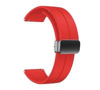 GerRit yzw6688 Correa de silicona de 20 mm y 22 mm compatible con Vantage V3 M2/M Grit X Pro Titan Sport Pulsera compatible con Ignite 3 2 Unite Pacer Band Pulsera(Red,20mm)