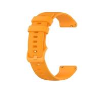 GerRit yzw6688 Correa de silicona deportiva suave compatible con VERTICAL 9 5 Peak DLC/PRO 3 Fitness Band compatible con RACE Belt 20 pulsera transpirable de 22 mm(Yellow-01,22mm Watchband)