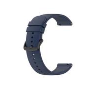 GerRit yzw6688 Correa for reloj inteligente GTR 3 Pro compatible con GTS 2 4 Mini 3 2E Correa compatible con Bip SU Correa de silicona de 20 a 22 mm(Navy Blue,22mm)
