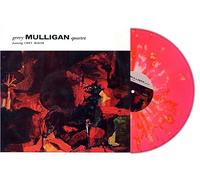 GERRY MULLIGAN QUARTET - Gerry Mulligan Quartet Featuring Chet Baker (Light Red/White Splatter