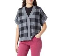 Gerry Weber Edition 730218-44713 Chaqueta de Punto, Gris (Cuadros), 72 ES para Mujer
