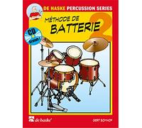 Gert bomhof : methode de batterie 2 - recueil + cd