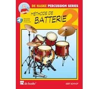Gert bomhof : methode de batterie 2 - recueil + enregistrements en ligne
