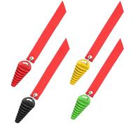 GERUI 4 unidades de cabezales de limpieza de escape universales para motocicleta, tubo de escape de motocicleta, tapón de goma impermeable, tapón de escape, silenciador de escape de 15 mm a 38 mm