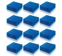 GERUI Espuma de filtro de acuario para Juwel Compact/H/Bioflow 3.0/M/Bioflow Super/Bioflow Mini (compacta) Esponjas de filtro fino tipo NO.88051 (12 unidades)