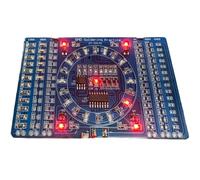 GERUI LED SMD NE555 - Placa de ejercicios de soldadura, kit de bricolaje, 3-12 V, componentes LED, placa de práctica de soldadura, circuito, kit de entrenamiento
