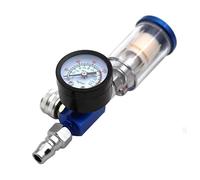 GERUI Pistola de pintura, regulador de presión de aire, regulador de presión de aire, medidor de aceite, filtro de trampa de agua, herramienta de separación, regulador de presión para pistola