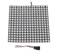 GERUI WS2812 RGB 16 x 16 LED Panel ECO 256Pixels LEDMatrix Módulo flexible 5050SMD IC Controladores de imagen Video Textananzeige Einaddressierbare Vollfarbfunktionen mit DC5V Kompatibel für Raspberry