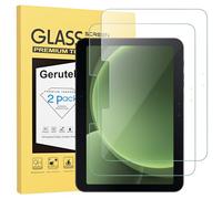 Gerutek Protector Pantalla para Galaxy Tab Active5 Pro / Active4 Pro 10.1" | SM-X350/X356B/T630/T636/T540, 2025/2022/2019, Dureza 9H, Antiarañazos, Sin burbujas, Antihuellas, 2 Piezas Cristal Templado