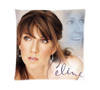 Geryer home pillow cushion Custom Classic Celine Dion Fashion Style Cotton Decorative Suitbale Single Pillow Case Standard