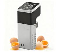 GESAIDES Catering Circulador de Inmersión Sous Vide Al Vacío Cocedor Portátil (Potencia: 1.600 W, Temperatura: 0-99 °C, Temporizador: 0 min - 99 h), para Fiestas, Comidas Navideñas