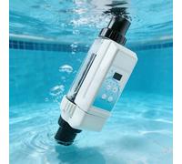 GESAIDES Clorador de Sal, Generadores de Cloro de Sal de Agua Salada para Piscina Dispositivo de Clorador de Sal de Electrólisis para Piscinas, SPA de Bañera de Hidromasaje 80m³Pool