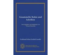 Gesammelte Reden und Schriften (v.12): herausgegben und eingeleitet von Eduard Bernstein