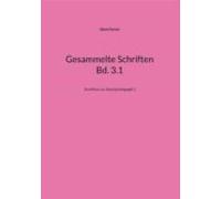 Gesammelte Schriften Bd. 3.1 (ebook)
