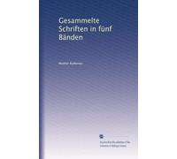 Gesammelte Schriften in fünf Bänden: Volume 2