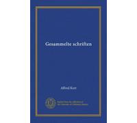 Gesammelte schriften (ser. 1 v. 3)
