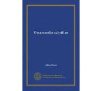 Gesammelte schriften (ser. 2 v. 2)