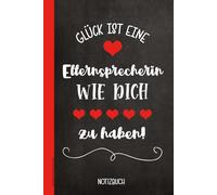 Geschenk für Elternsprecherin: Notizbuch A5 liniert schöne Geschenkidee für Frauen als Dankeschön für Arbeit und Unterstützung bei Elternarbeit Grundschule Notiz Buch für Elterngespräche in Kita