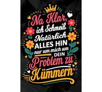 Geschenk für Kollegin: Lustiges Notizbuch für das Büro - originell und witzig für Frauen I A5