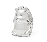 Geschenkartikel 8110261 Hucha con Forma de Erizo Plateado para Mujer