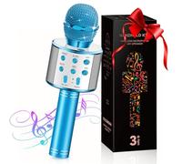 GeschenPark Microfono Niños, Regalos para Niños Juguetes Niñas 5-10 años Regalos Niña 4-12 Años Microfono Karaoke para Niños Regalos Cumpleaños Niños