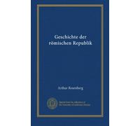 Geschichte der römischen Republik