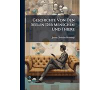 Geschichte Von Den Seelen Der Menschen Und Thiere