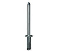 GESIPA 50 remaches ciegos de acero inoxidable (VA) de 4,0 x 17,0 mm PolyGrip® | Grosor del material remachable: 7,013,0 mm | Remaches en calidad industrial | Compra remaches huecos de los