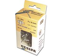 Gesipa 772233 Remache Ciego, 4 x 8 mm
