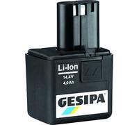 Gesipa Batería para Dispositivos Bird (batería de Repuesto de 14,4 V, 4,0 Ah, batería de Iones de Litio), Multicolor