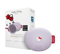 GESKE Cepillo facial Hello Kitty SmartAppGuided | 3 en 1 | Silicona limpiadora de la piel | Cuidado de la piel de rutina | Limpieza suave | Limpiador facial