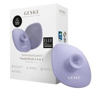 GESKE | Cepillo facial SmartAppGuided™ 4 en 1 | Cepillo de limpieza facial con mango | Cepillo de silicona suave | Limpieza facial profesional | Dispositivo de limpieza facial | Limpieza de la piel