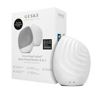 GESKE | Cepillo facial SmartAppGuided™ 5 en 1 | Cepillo de limpieza facial eléctrico | Cepillo de silicona suave | Limpieza facial profesional | Dispositivo de limpieza facial | masajeador facial