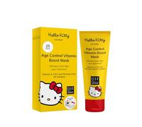 GESKE Mascarilla antienvejecimiento con refuerzo vitamínico | Usar con Hello Kitty Sonic Warm & Cool Mask | Complejo de vitamina A, E y F y aceite de rosa mosqueta | Pieles normales | Vegano