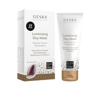GESKE Mascarilla de día iluminadora | Usar con Sonic Warm & Cool Mask | Con manteca de karité, hialuronano y vitamina E | Fórmula súper brillante | Piel normal y seca | Vegano y libre de crueldad