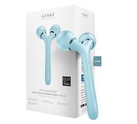 GESKE | Rodillo facial y corporal sónico SmartAppGuided™ | 4 en 1 | Derma Roller | Dispositivo para rostro y cuerpo | Rodillo facial profesional | Reafirma y define cuerpo y rostro