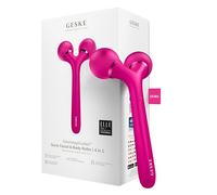 GESKE | Rodillo facial y corporal sónico SmartAppGuided™ | 4 en 1 | Derma Roller | Dispositivo para rostro y cuerpo | Rodillo facial profesional | Reafirma y define cuerpo y rostro
