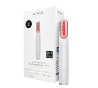 GESKE Skin Firming Wand | 7 in 1 | Dispositivo antiedad | Lifting facial MicroCurrent | Cuidado de la piel | Elimina arrugas Reafirmante facial avanzado | Tecnología LED roja | Cabezal giratorio
