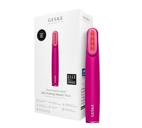GESKE Skin Firming Wand | 7 in 1 | Dispositivo antiedad | Lifting facial MicroCurrent | Cuidado de la piel | Elimina arrugas Reafirmante facial avanzado | Tecnología LED roja | Cabezal giratorio