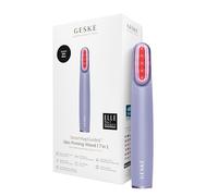 GESKE Skin Firming Wand | 7 in 1 | Dispositivo antiedad | Lifting facial MicroCurrent | Cuidado de la piel | Elimina arrugas Reafirmante facial avanzado | Tecnología LED roja | Cabezal giratorio