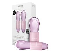 GESKE SmartAppGuided™ Cool & Warm Duo Eye Massager | 7 in 1 | Masajeador dual que ahorra tiempo | Para ojos y rostro | Enfriamiento y calentamiento sin batería | Reafirma, relaja y desinflama la piel