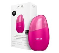 GESKE SmartAppGuided™ Cool & Warm Eye & Face Massager | 7 in 1 | Masajeador | Cara y cuello | Enfriamiento y calentamiento sin batería | Reafirma y relaja la piel | Diseño específico área ojo-nariz