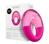 GESKE SmartAppGuided™ Cool & Warm Eye Massager | 7 in 1 | Masajeador multifuncional | Ojos y cara | Enfriamiento y calentamiento sin batería | Reafirma y relaja la piel | Diseño en forma de anillo