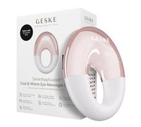 GESKE SmartAppGuided™ Cool & Warm Eye Massager | 7 in 1 | Masajeador multifuncional | Ojos y cara | Enfriamiento y calentamiento sin batería | Reafirma y relaja la piel | Diseño en forma de anillo